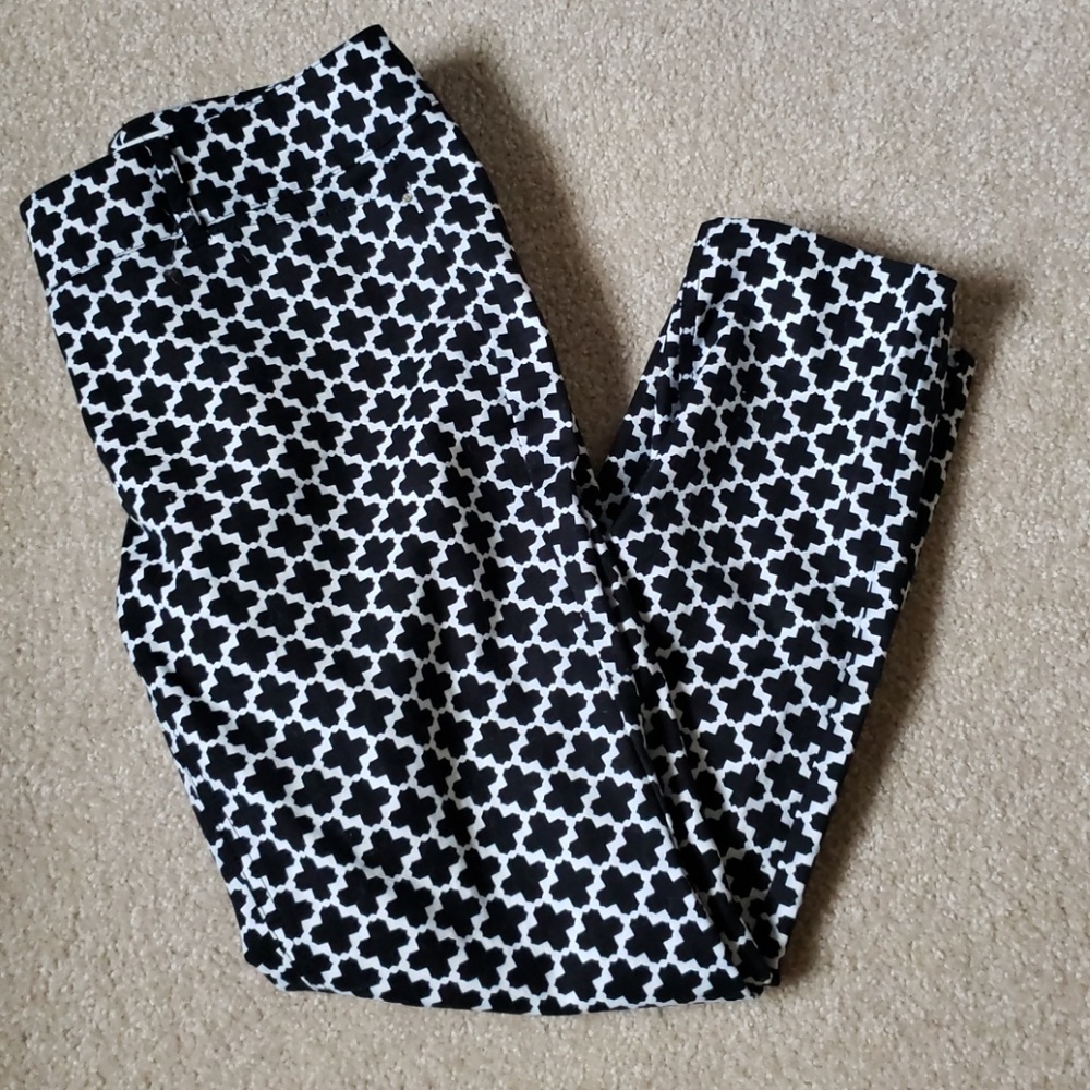 White House Black Market Geometric Pants